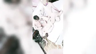 【激情乱伦-下篇】激情小伙PK精神小妹，尖叫隆隆声的房间吊炸天！高潮不断，连续打庄爆艹小骚逼！！