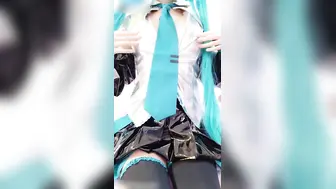 福利姬 萌白酱 Cos初音未来白虎鲍真嫩