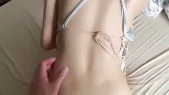 白虎美乳人妻 身材丰满 鲍鱼粉嫩 被小哥大鸡吧无套输出 娇喘不停