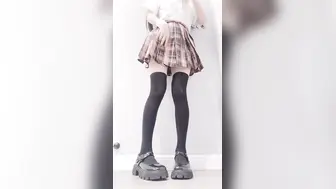 JK黑色过膝