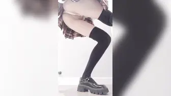 JK黑色过膝